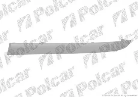 Молдинг бампера POLCAR 2001076J