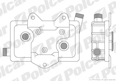 Радіатори олії POLCAR 5012L8-1 (фото 1)