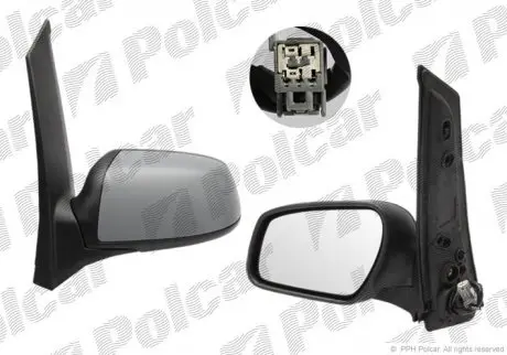 Зеркало внешнее POLCAR 3235523E