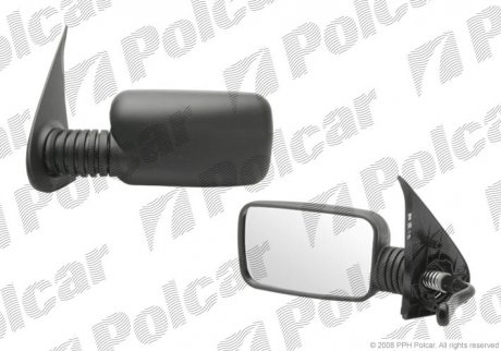 Зеркало внешнее POLCAR 3001511E