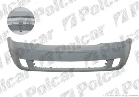 Бампер передний POLCAR 555907-1