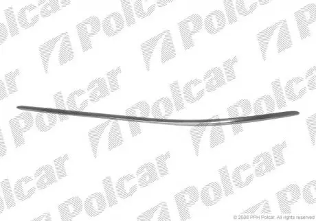 Молдинг бампера лівий POLCAR 502507-5