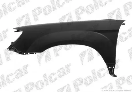Крыло переднее POLCAR 724202-1