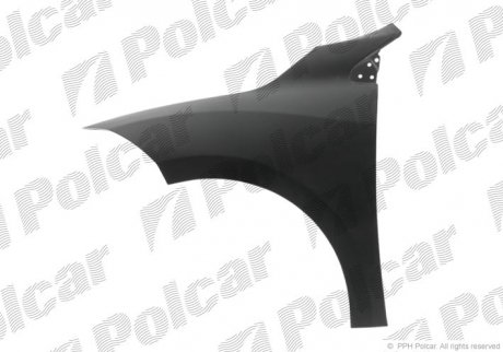 Крило переднє POLCAR 601401-J (фото 1)