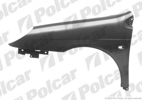 Крило переднє POLCAR 233202-J (фото 1)
