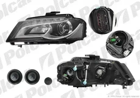 Фара основная POLCAR 1332101H