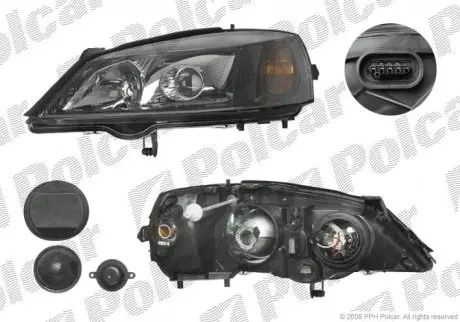 Фара основна POLCAR 5508098E