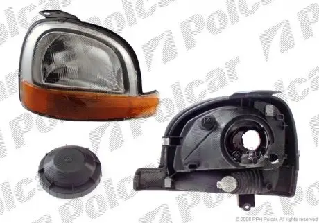 Фара основная POLCAR 6060090E