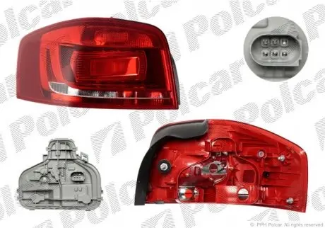 Ліхтар задній POLCAR 133287-U