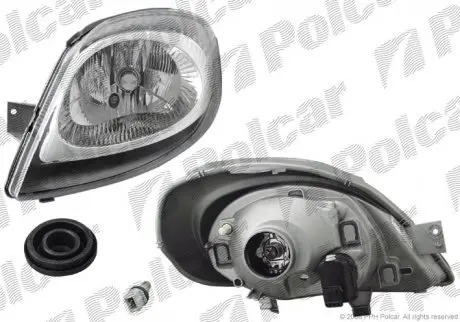 Фара основная POLCAR 602610-V