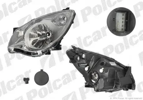 Фара основна POLCAR 550610-V