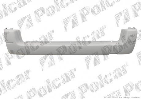 Бампер задній POLCAR 235096-4 (фото 1)