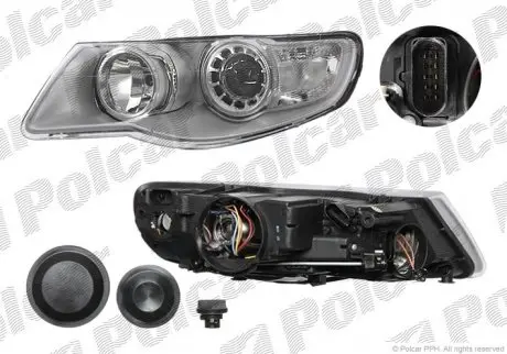 Фара основная POLCAR 958110-E