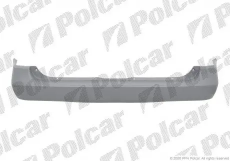 Бампер задній POLCAR 550896-2