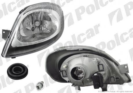 Фара основная POLCAR 6026101E