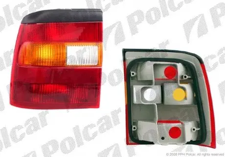 Фонарь задний POLCAR 551588-E