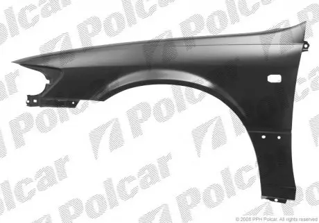 Крыло переднее POLCAR 813502