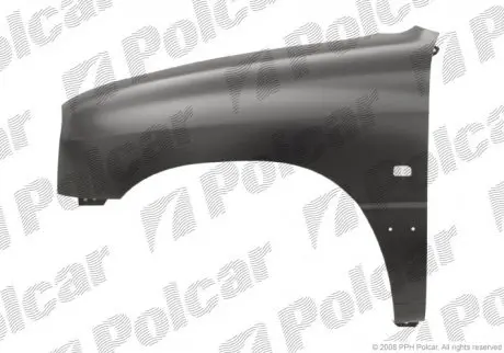 Крило переднє POLCAR 742402