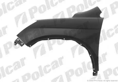 Крило переднє POLCAR 387802
