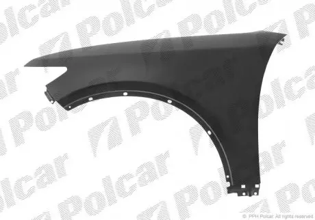 Крыло переднее POLCAR 355002