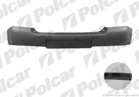 Бампер задний POLCAR 810396