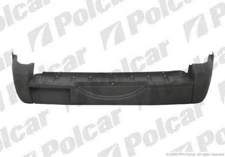 Бампер задній POLCAR 341096