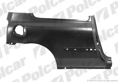 Крыло заднее POLCAR 601583