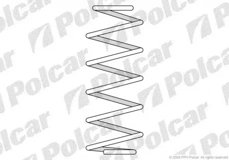 Пружина POLCAR ST615053