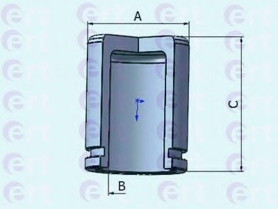 Поршень суппорта FIAT Ducato -94 -SEINSA ERT 150818-C (фото 1)