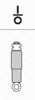 Амортизатор газовый задний VOLVO XC70 II 08/07- [] MAGNETI MARELLI 353030070000 (фото 1)