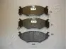 Колодки гальмівні дискові CHRYSLER перед. VOYAGER JAPAN PARTS JAPANPARTS PA-060AF (фото 1)