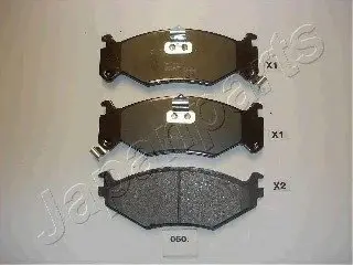 Колодки гальмівні дискові CHRYSLER перед. VOYAGER JAPAN PARTS JAPANPARTS PA-060AF