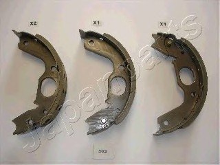 Колодки ручного торм. MITSUBISHI Pajero Sport JAPANPARTS GF-503AF (фото 1)