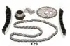 К-кт. цепи. ГРМ NISSAN X-Trail 1.6dCi 13- JAPANPARTS KDK-129 (фото 1)