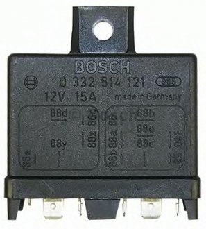 Реле; Реле, модуль керування - керування двигуном BOSCH 0 332 514 121 (фото 1)