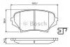 Тормозные колодки дисковые, к-кт. BOSCH 0 986 494 188 (фото 1)