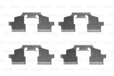 Монтажный комплект тормозных колодок BOSCH 1987474429 (фото 1)