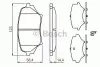 Тормозные колодки дисковые, к-кт. BOSCH 0 986 494 322 (фото 1)