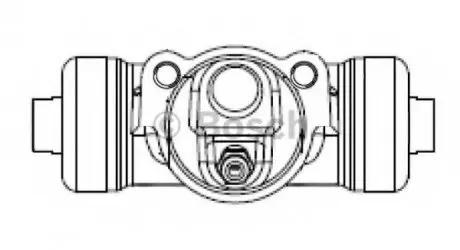 Колесный тормозной цилиндр BOSCH F 026 002 386