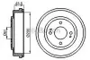 Гальмівний барабан BOSCH 0 986 477 081 (фото 1)