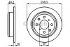 Тормозной диск BOSCH 0 986 478 350 (фото 1)