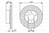 Тормозной диск BOSCH 0 986 479 480 (фото 1)