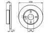 Тормозной диск BOSCH 0 986 478 252 (фото 1)