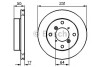 Тормозной диск BOSCH 0 986 478 721 (фото 1)