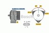 Генератор BOSCH 0 986 049 820 (фото 1)