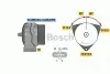 Генератор BOSCH 0 986 049 820 (фото 1)