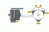 Генератор BOSCH 0 986 037 770 (фото 1)