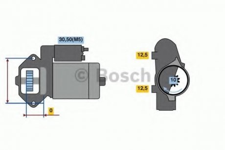 Стартер BOSCH 0 986 023 480