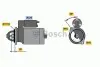 Стартер BOSCH 0 986 022 780 (фото 1)