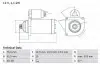 Стартер BOSCH 0 986 020 240 (фото 1)